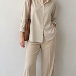 شومیز نگین استخوانی