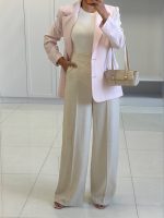 شلوار 6020 کرم نچرال - Image 7