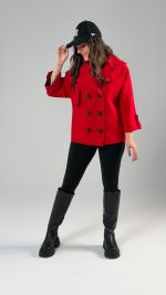 کت Emily قرمز - Image 5