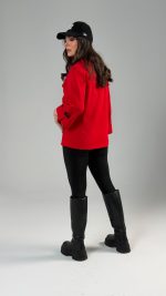 کت Emily قرمز - Image 4