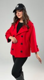 کت Emily قرمز - Image 2